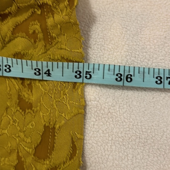 NWT green/mustard Anthropologie BOHO dress size medium - Picture 8 of 8